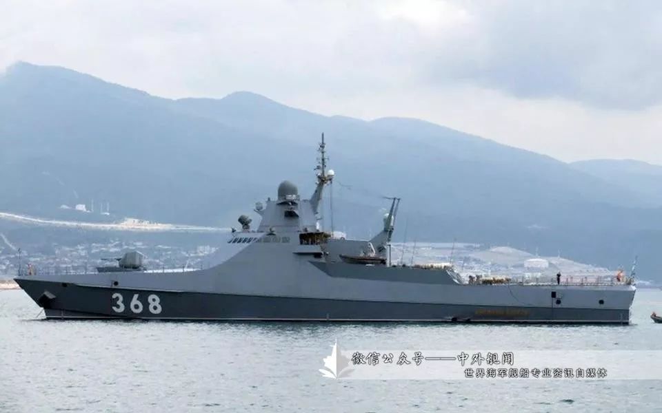 俄防部配图22160型巡逻舰是俄罗斯自11661型"猎豹"级巡逻舰之后全新