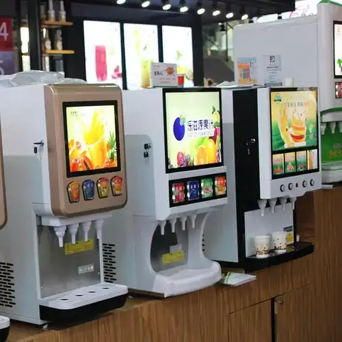 自动饮料机 商用冷热现调果汁机 bib袋装浓缩果汁机 汇源果浆机  奶茶