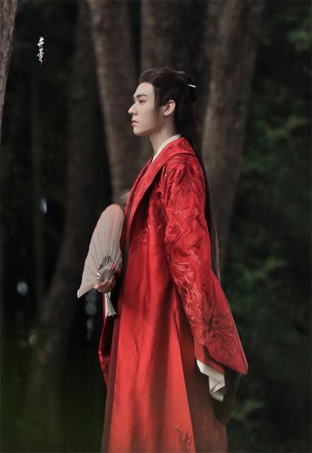 《山河令》温客行这套红衣造型剧迷期待很久!