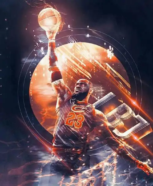 nba现役第一,勒布朗-詹姆斯酷炫壁纸