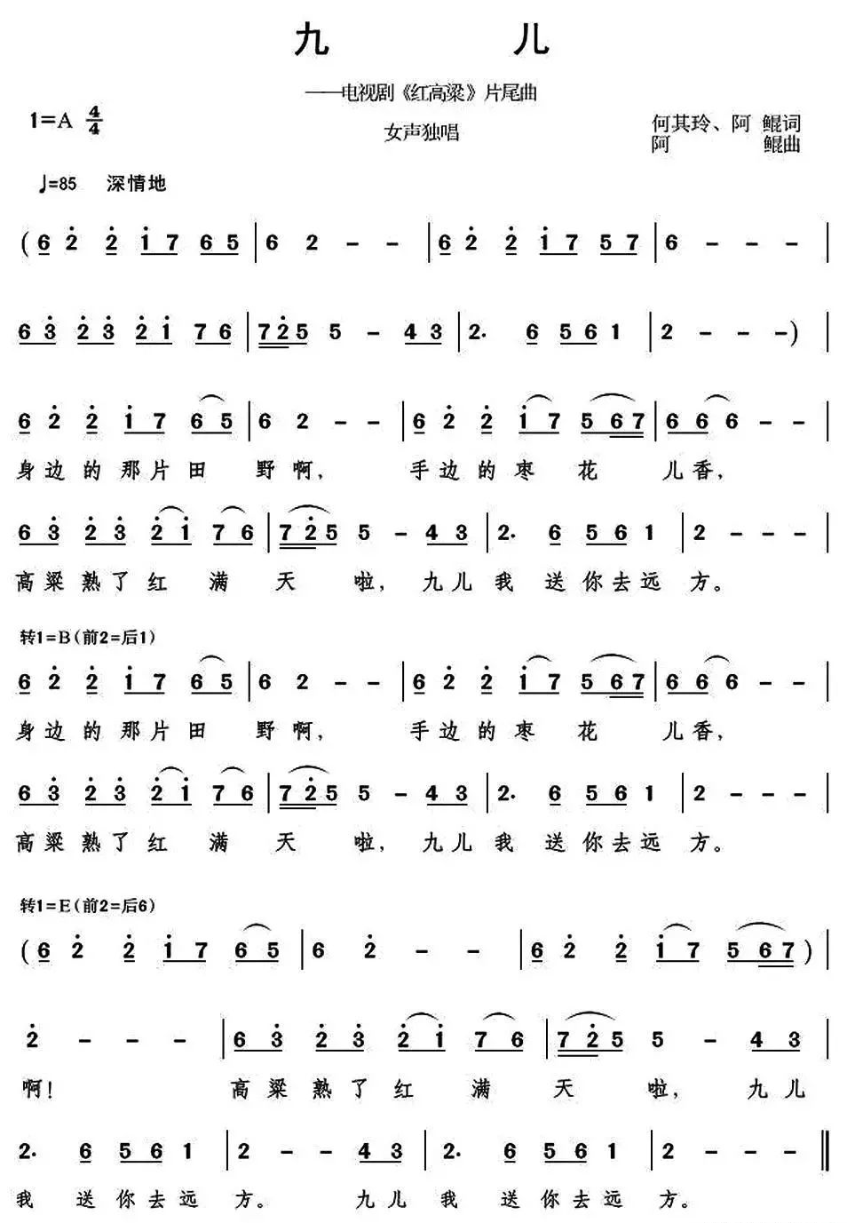 "和声令"男声合唱团一曲《九儿》,带给你不一样的感动!