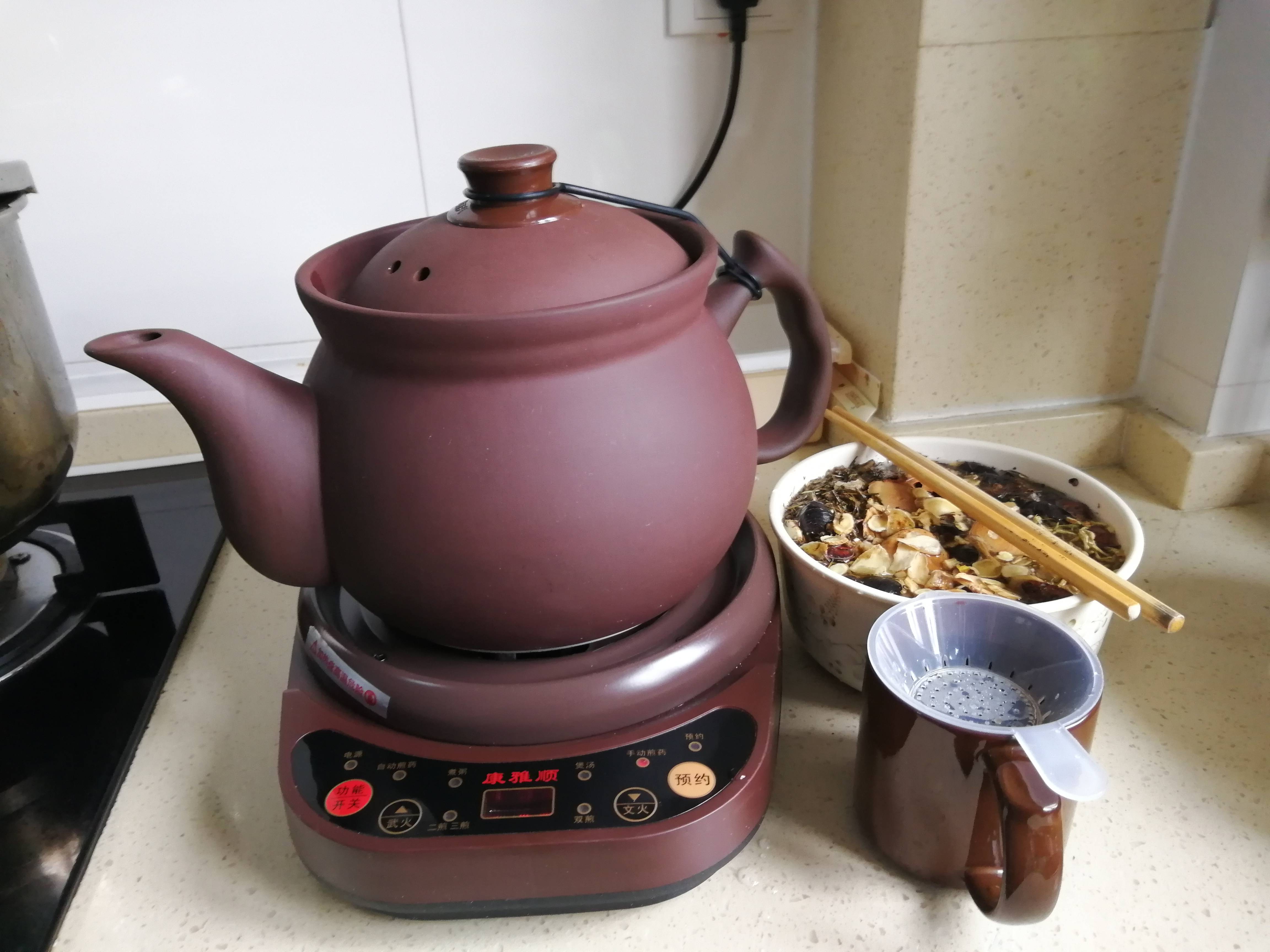 时候很多,后面选择手动煎药功能设定时间,按照医院送中药时的煎药说明