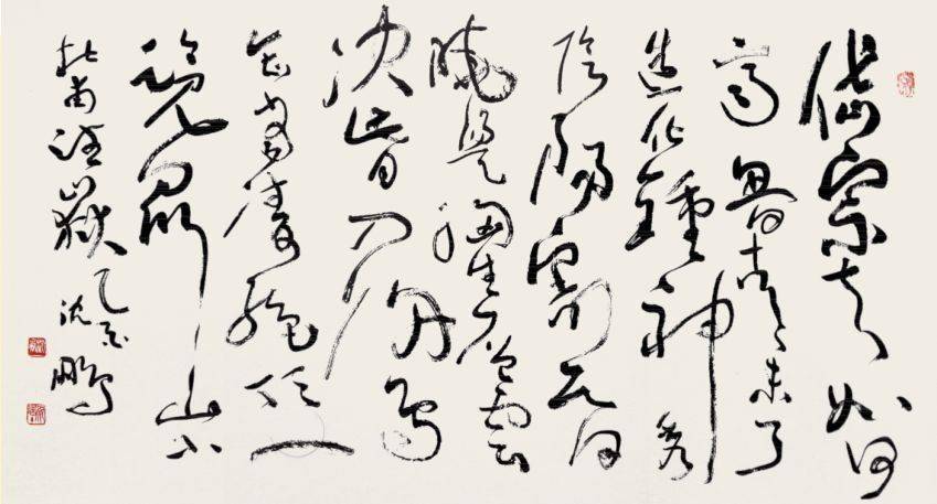 沈鹏书法之美不叫漂亮