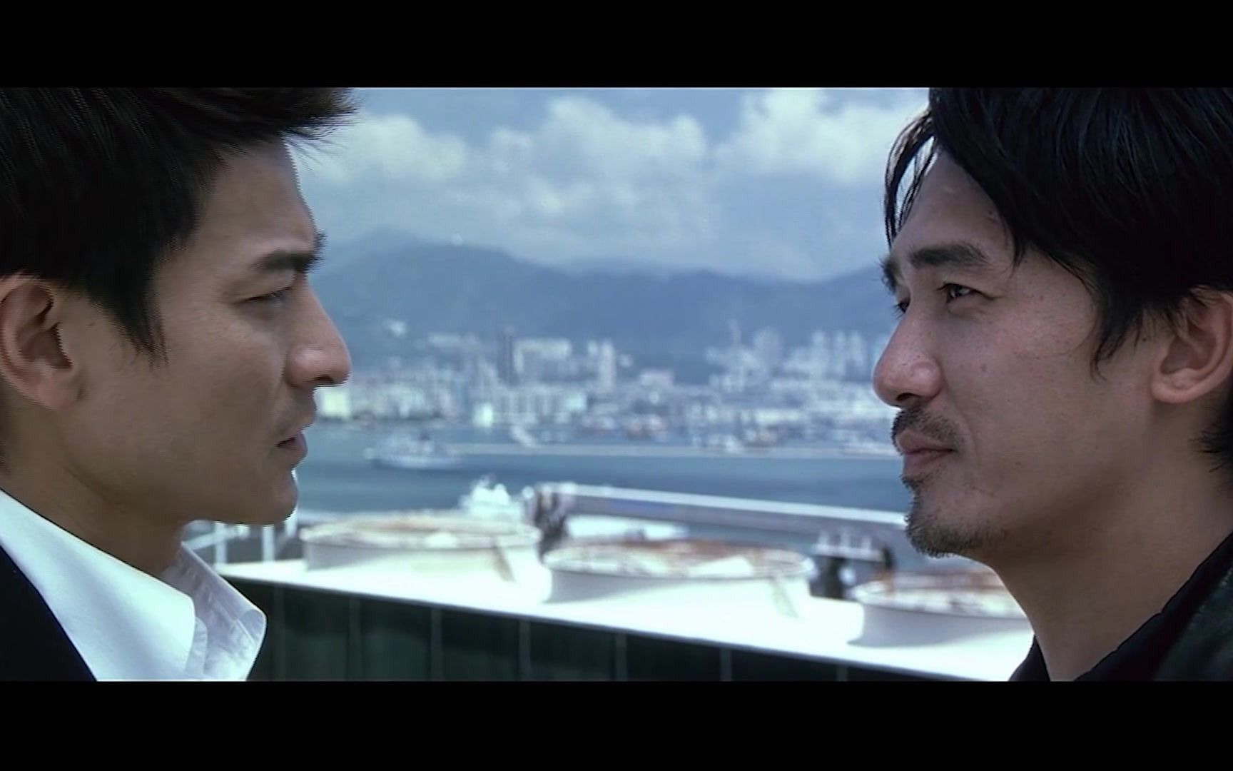 【4k】【无间道】天台经典配音消音片段 | 配音素材 | 电影片段