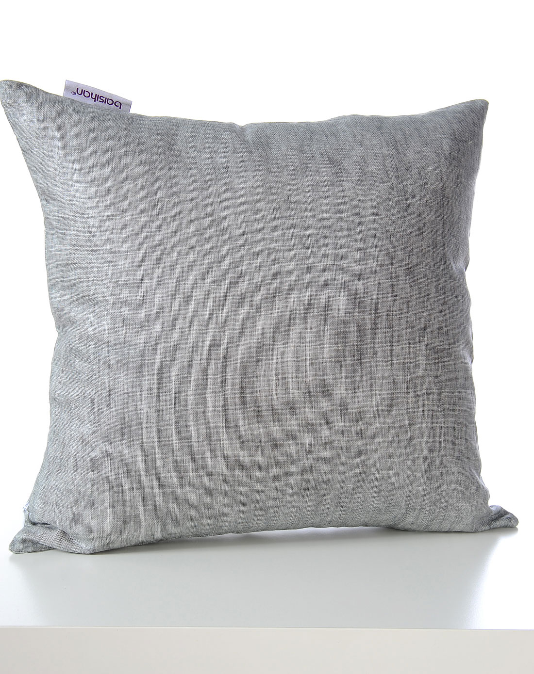 高性价比亚麻浅灰色靠垫套(不含芯)