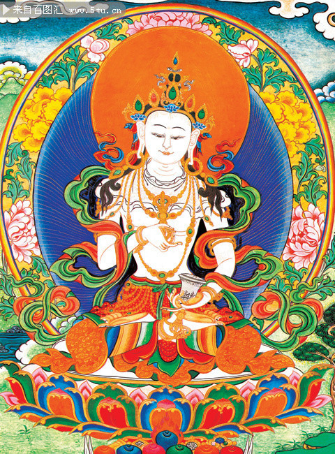 金刚萨埵菩萨藏传唐卡