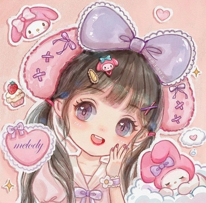 迪士尼/三丽鸥q版人物头像 超级可爱少女心的q版人物头像来啦!