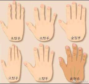 (参考王凯的手) 水型手:圆鼓鼓,长短适中,白白的,手指圆圆的,性子急