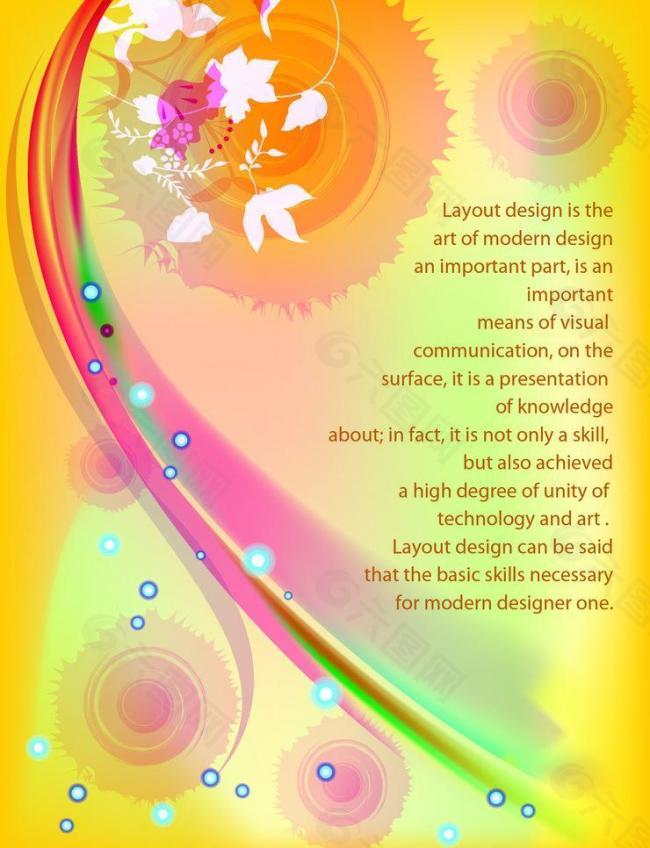 背景花纹 版式图片设计元素素材免费下载(图片编号:109609)-六图网