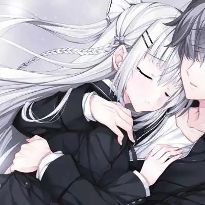 2023情侣头像一人一半动漫新款图片