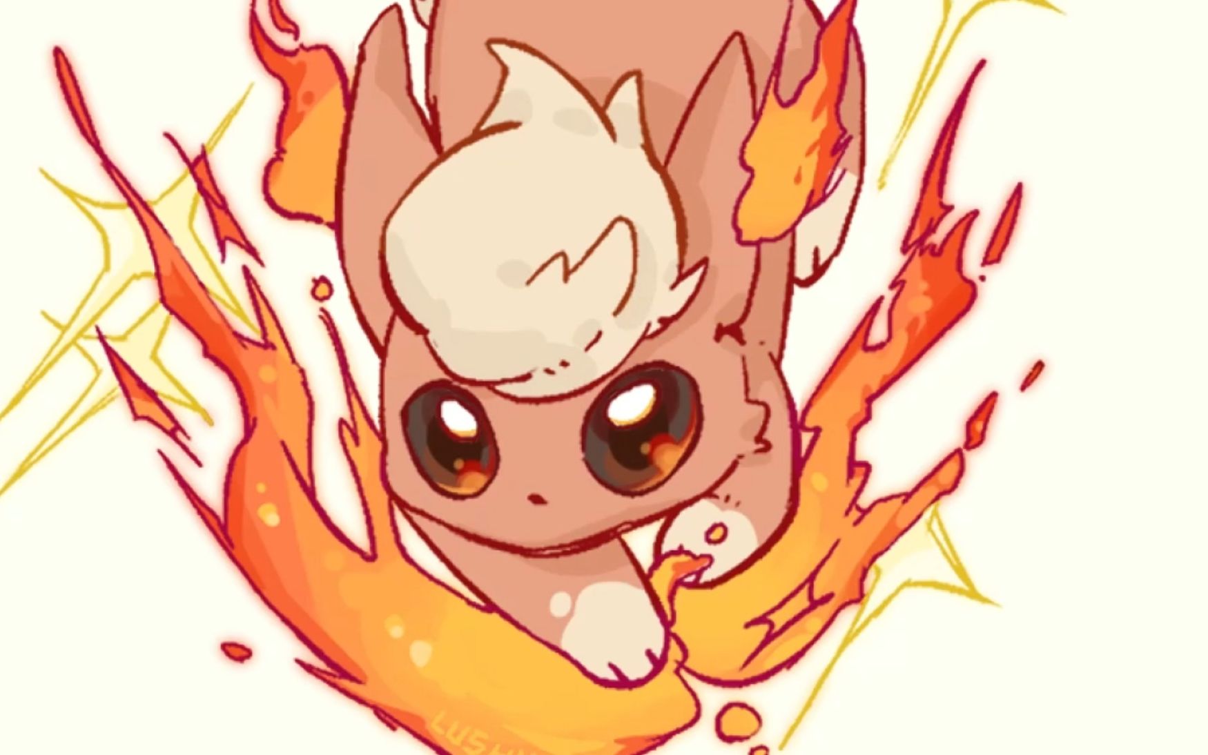 【绘画过程】火伊布!