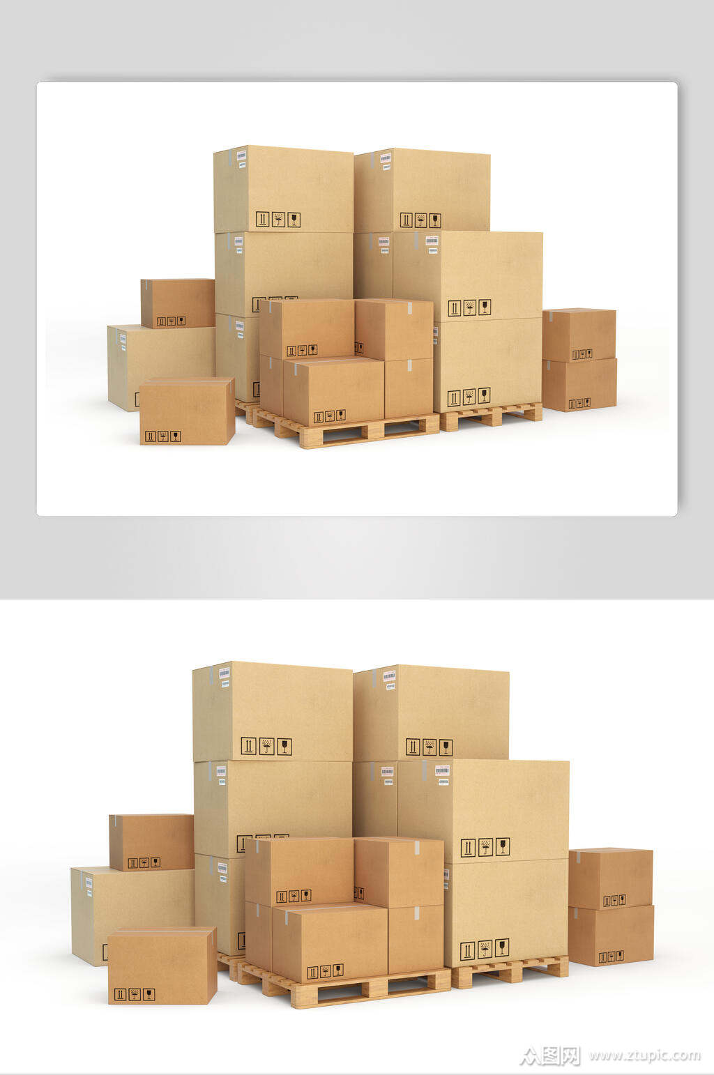 箱子仓储仓库物流运输摄影图模板下载-编号2242704-众图网