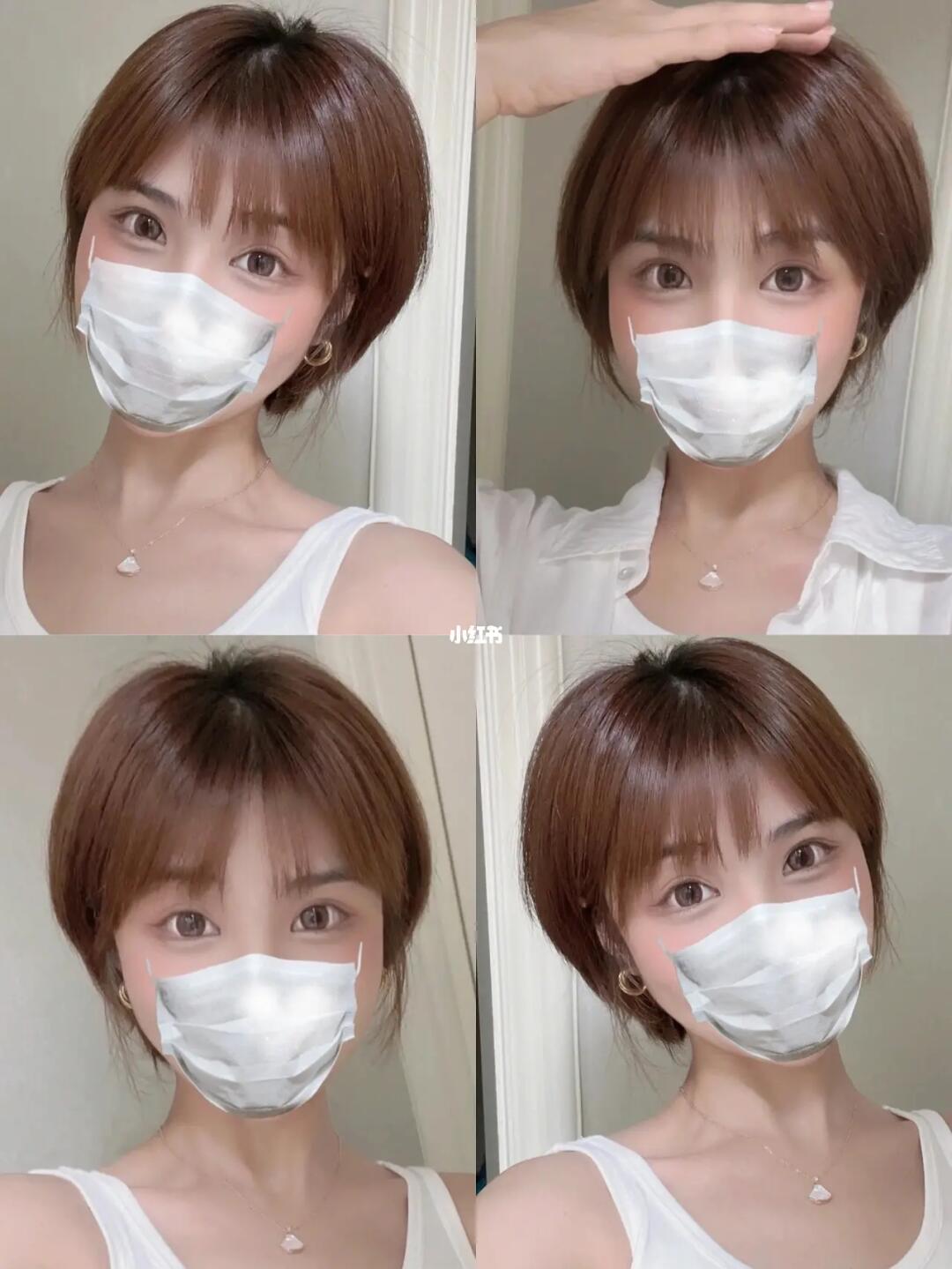 李凯最修饰脸型显脸小的短发,圆脸