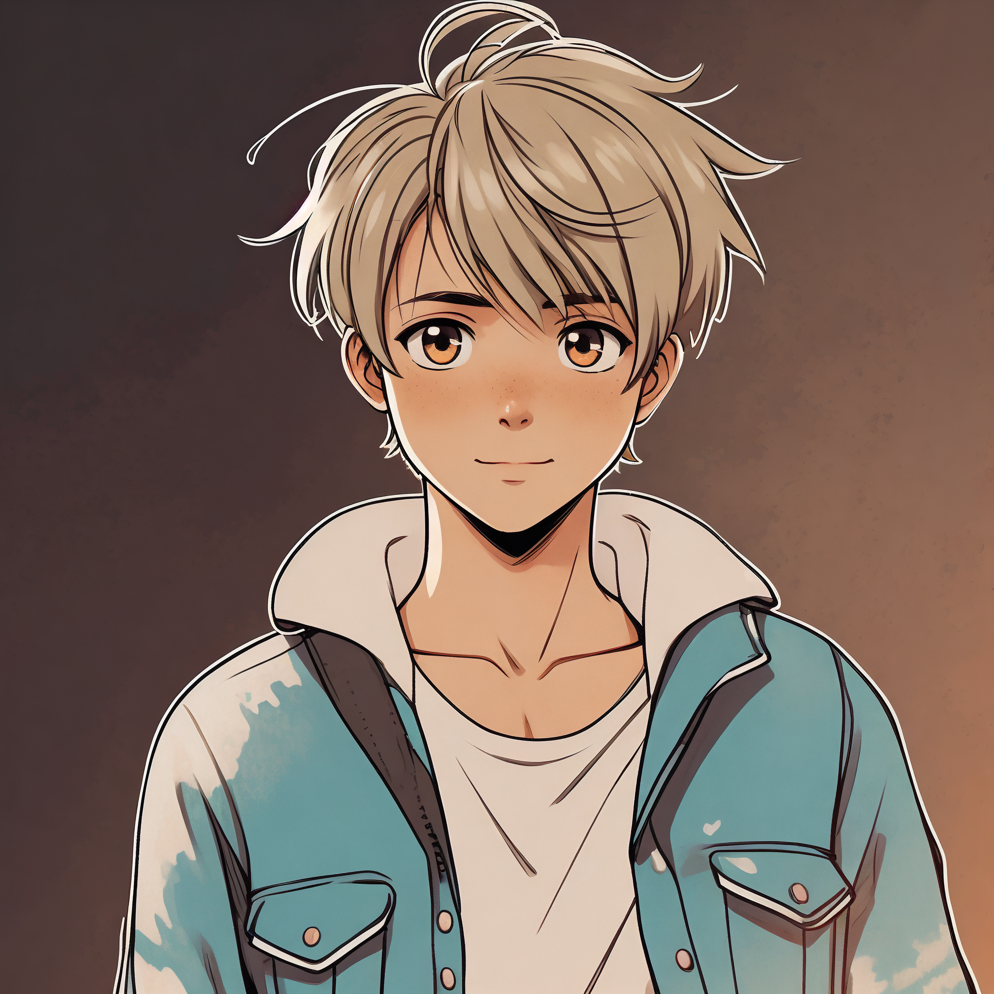 动漫男生头像05呆萌又可爱!