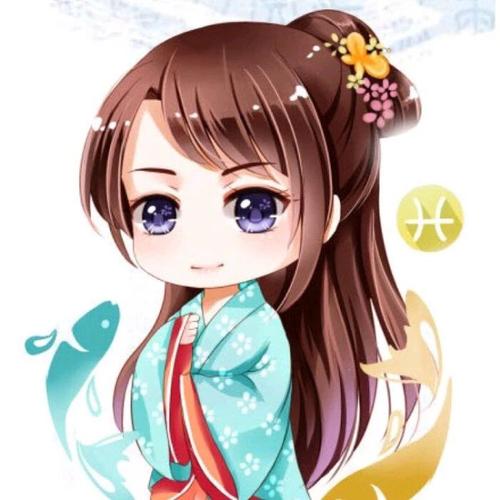 古风十二星座头像虽然我不会游泳我还是义无反顾跳进你的爱河