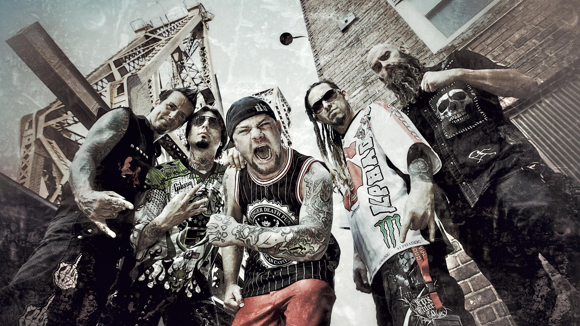 非主流重金属乐队五指死团高清电脑桌面壁纸