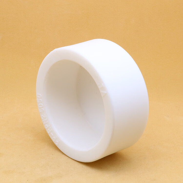 ppr管帽2025324050637590110热熔堵头水管配件堵帽管堵50白色10个
