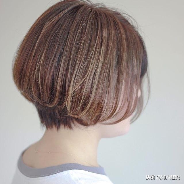 不同的波波头短发,每一款都很有特点