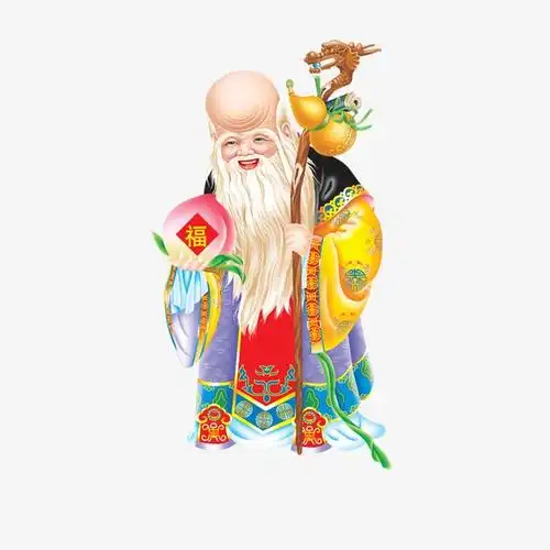 慈祥的老寿星