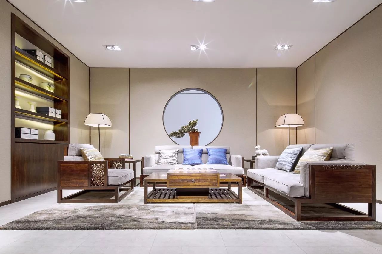 以现代设计语言诠释宋代美学这样的家具展厅体验馆设计超赞