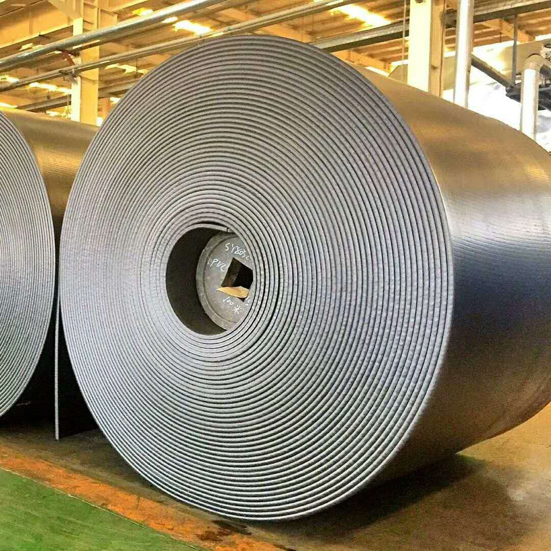 厂家加工定做耐热普通橡胶尼龙输送带pvcpvg阻燃输送带