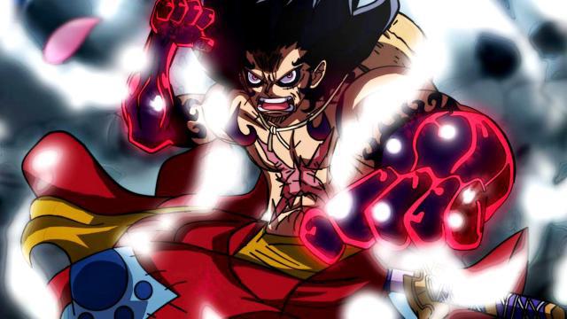 《海贼王》动漫的片头中,已经显示最后的战斗,是发生在路飞与凯多两人