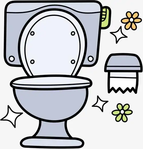 关键词 : 家庭用品,马桶,坐便器,灰色,矢量图案,卡通手绘