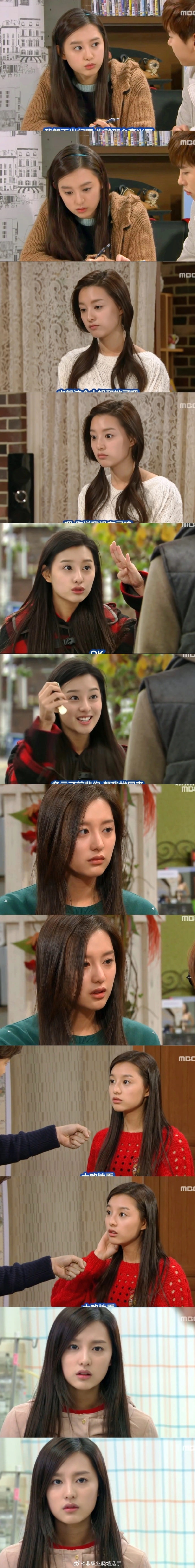 十三年前的金智媛#  2011年《短腿的反击》时期  美丽又俏皮的金智媛