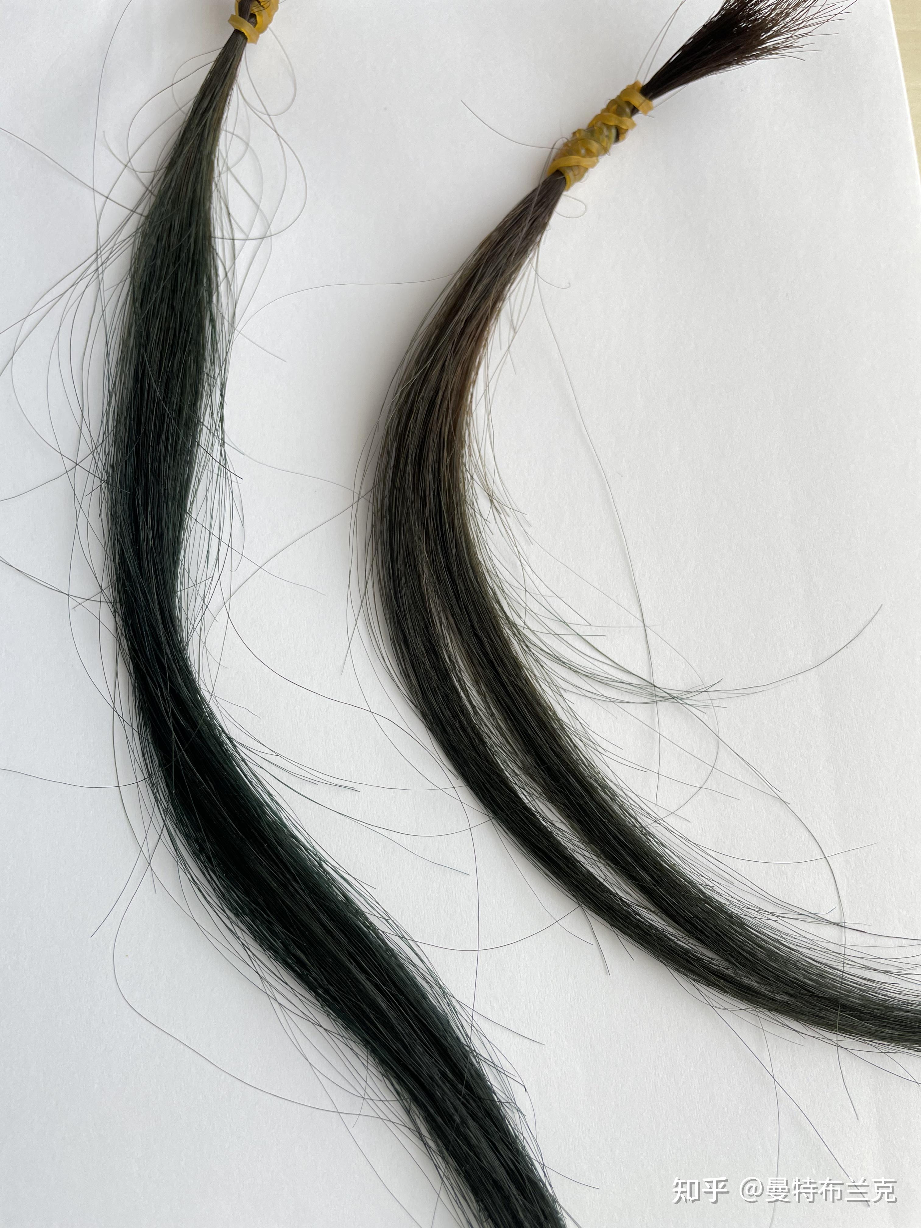 闷青色闷青色闷青和薄荷米粽这两个颜色直接就可以用假发染出来,不用