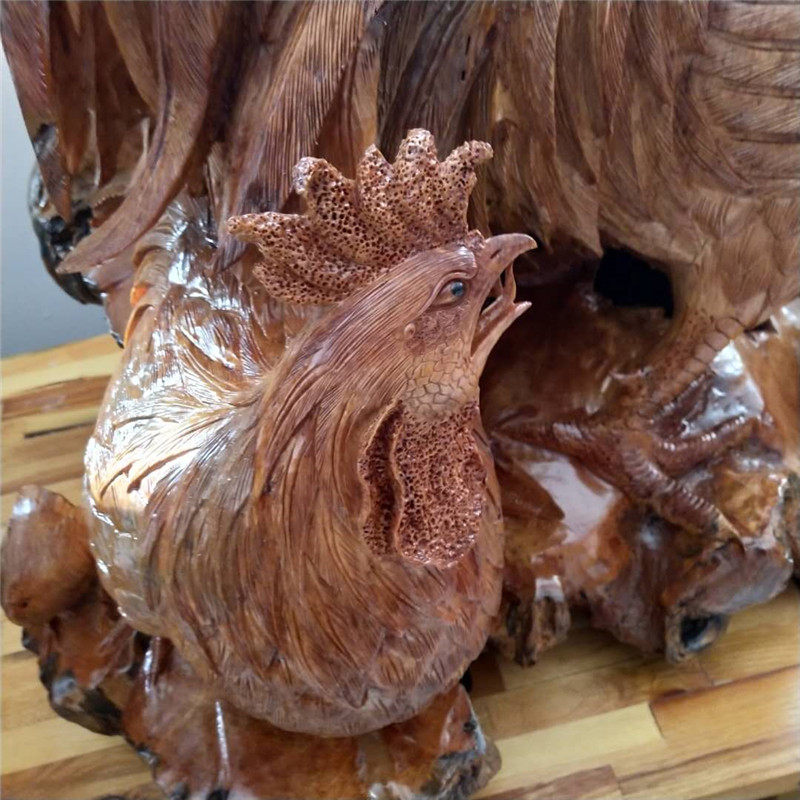 天然根雕木雕阴沉摆件客厅树根自然原木明子木雕