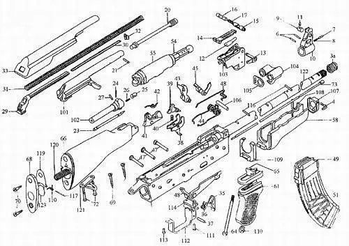 求ak47机械设计图