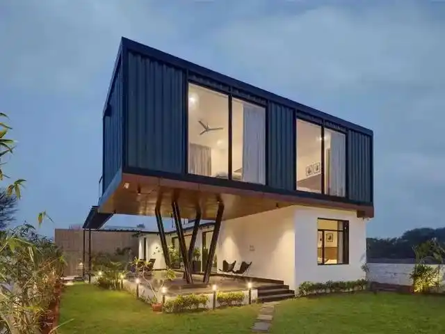 集成房屋不用一砖一瓦就能建出这么好看的房子你信吗?