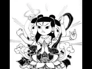 三头六臂的哪吒