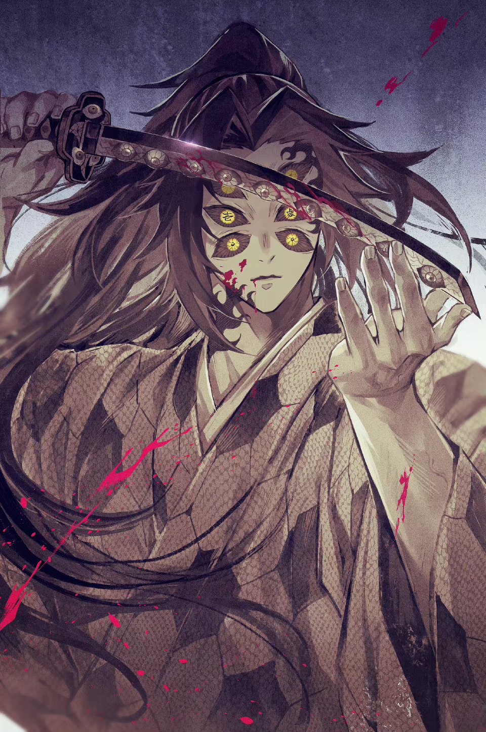 鬼灭之刃# 继国缘一,继国岩胜,日之呼吸和月之呼吸,一个是人类的巅峰