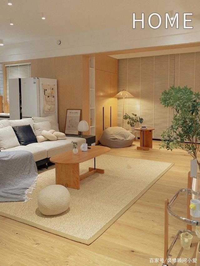 日式muji风格的家,简约大气有格调,没有滤镜也能很好看!