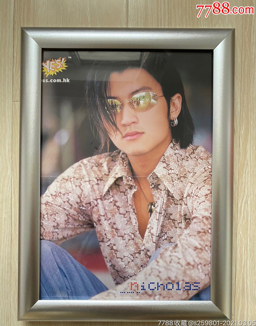 谢霆锋金属框小海报,送零距离海报和照片