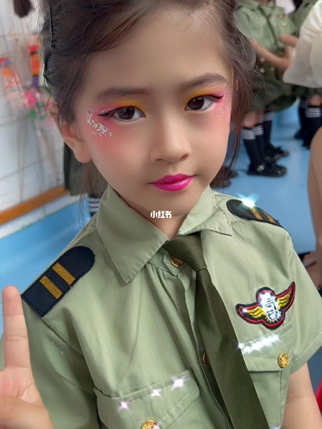 六一儿童节妆容教程