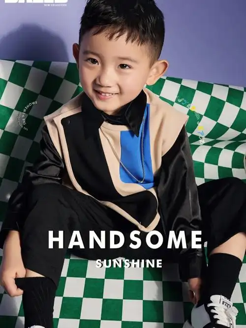 儿童摄影酷酷的男孩子三岁宝宝照