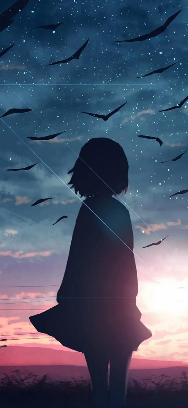 星空背景图:接纳孤独,保持清醒