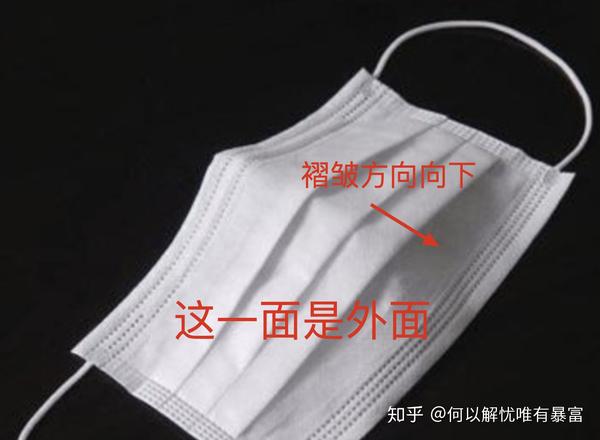 一次性口罩如何区分正反面