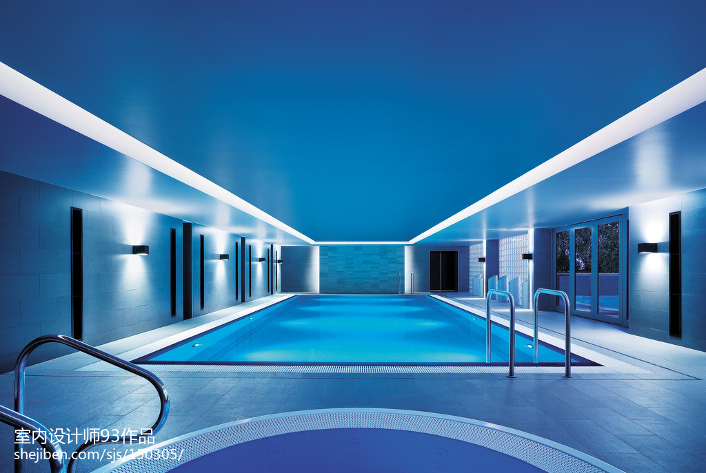 游泳馆设计案例效果图_2194904