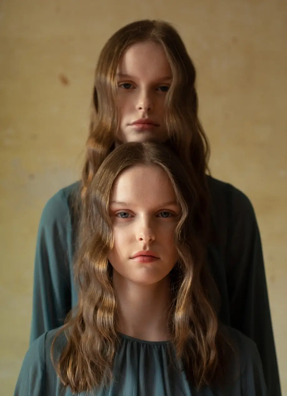 双胞胎姐妹 | 摄影师 svetlana jovanovic_人像_作品_情绪