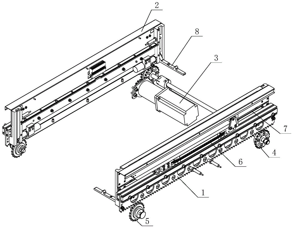 一种伸缩叉机构及穿梭车的制作方法