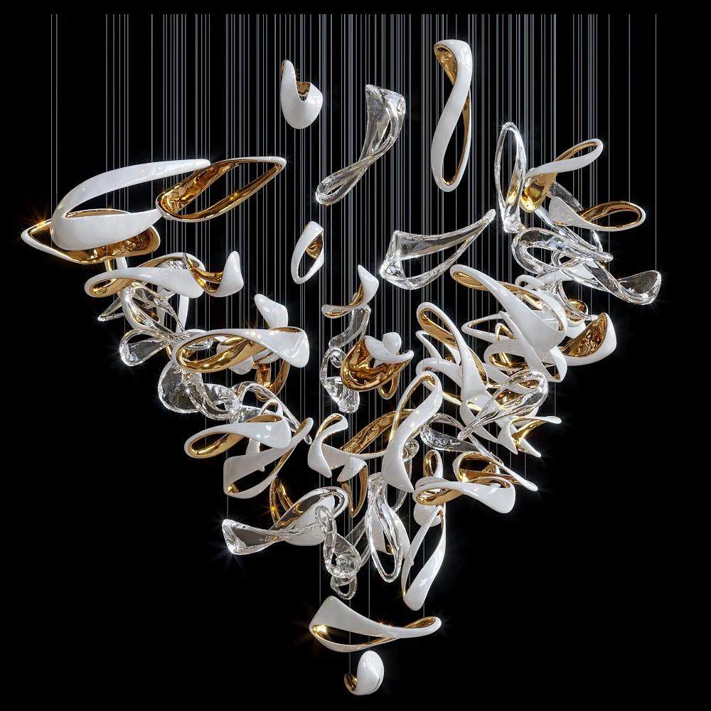 后现代艺术玻璃吊灯