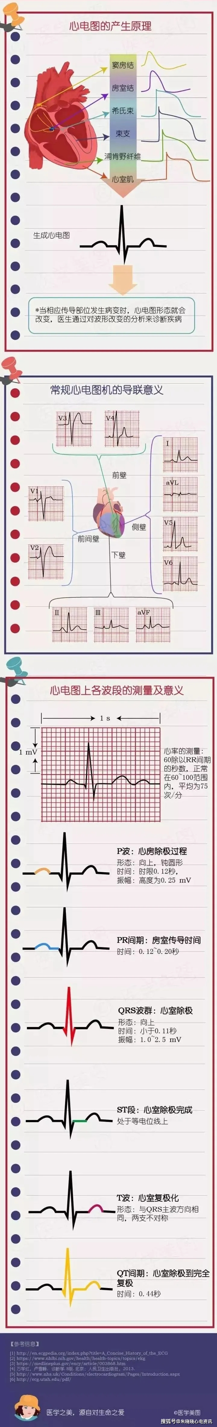 如何看正常心电图