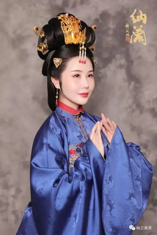 【汉服妆容】明制汉服新娘妆,明制汉服新娘发型