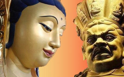 为什么金刚怒目菩萨低眉