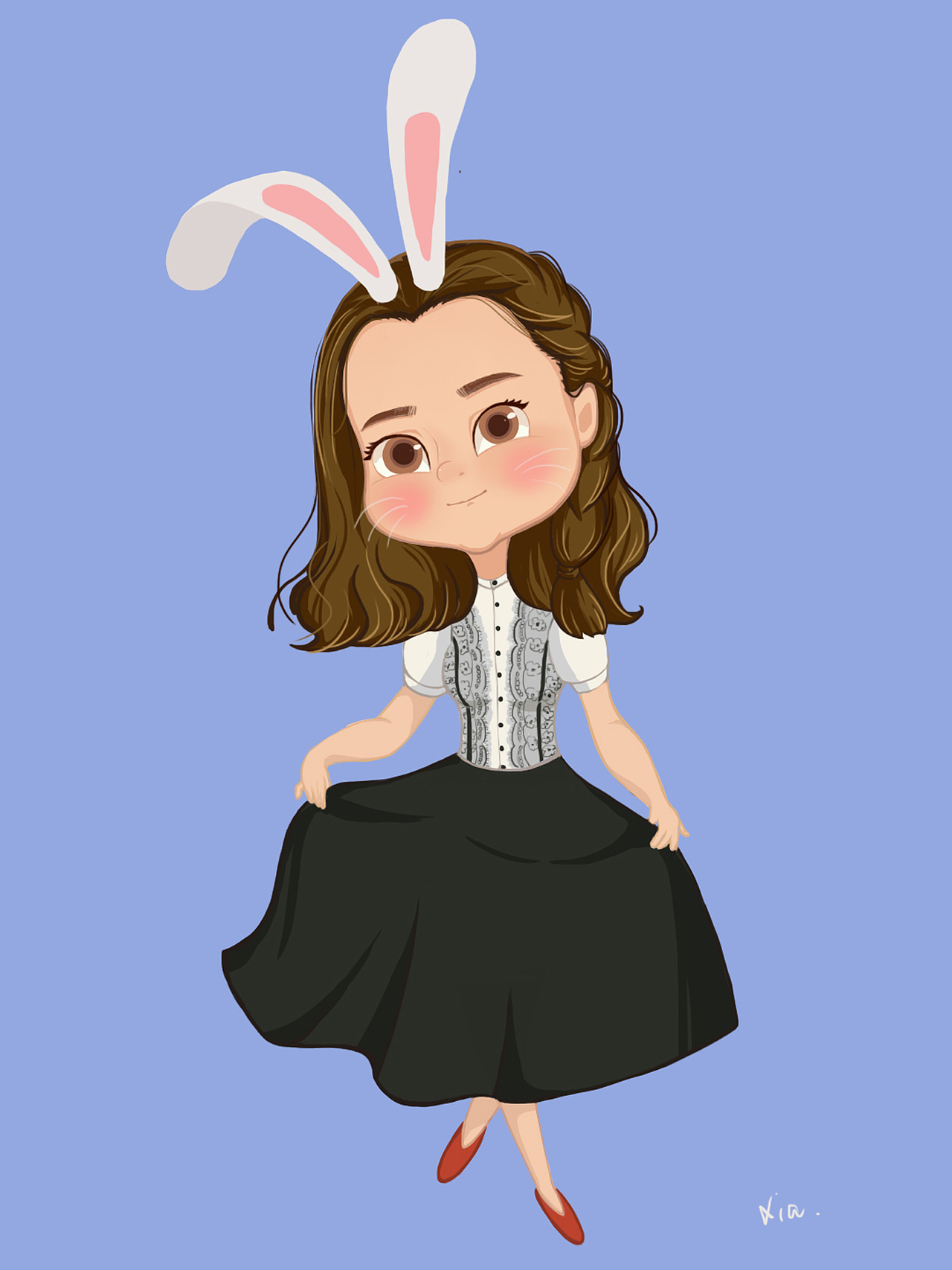 卡通头像,卡通形象设计|动漫|单幅漫画|吴霞2017_原创作品-站酷zcool