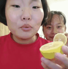 逗比酸爽搞笑柠檬gif动图_动态图_表情包下载_soogif
