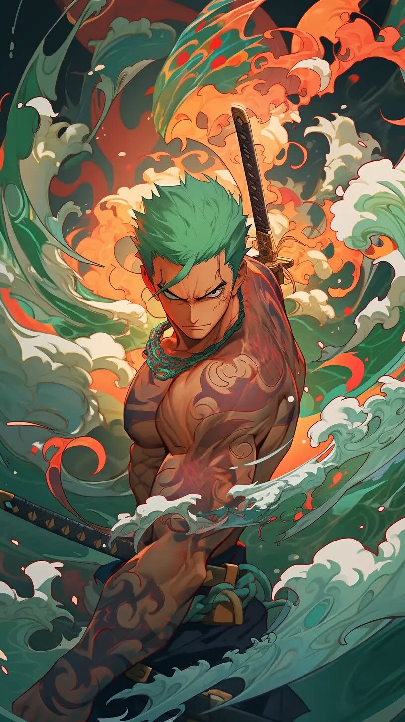 海贼王索隆高清无码壁纸